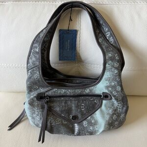 Simply Vera Wang Faux Snake Skin Shoulder Bag/Purse